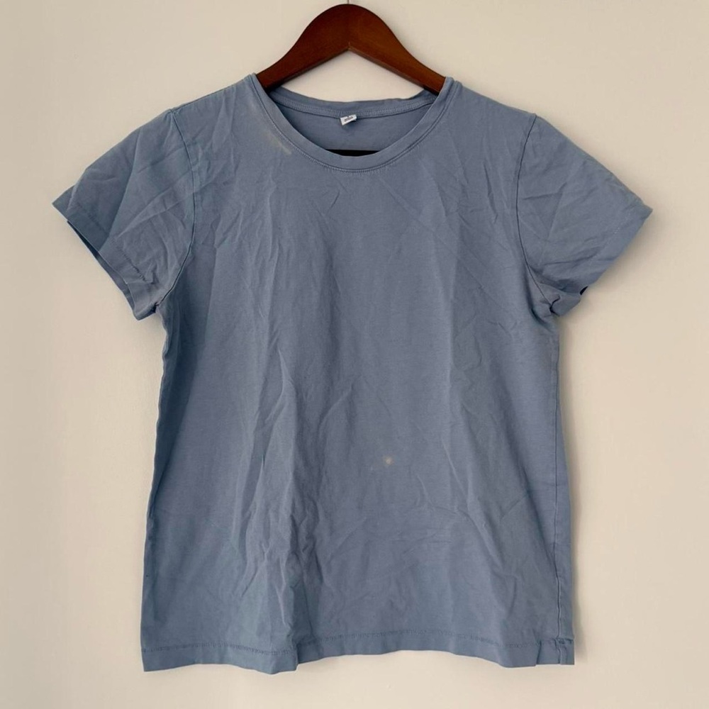 Uniqlo Sky Blue Short Sleeve Tee